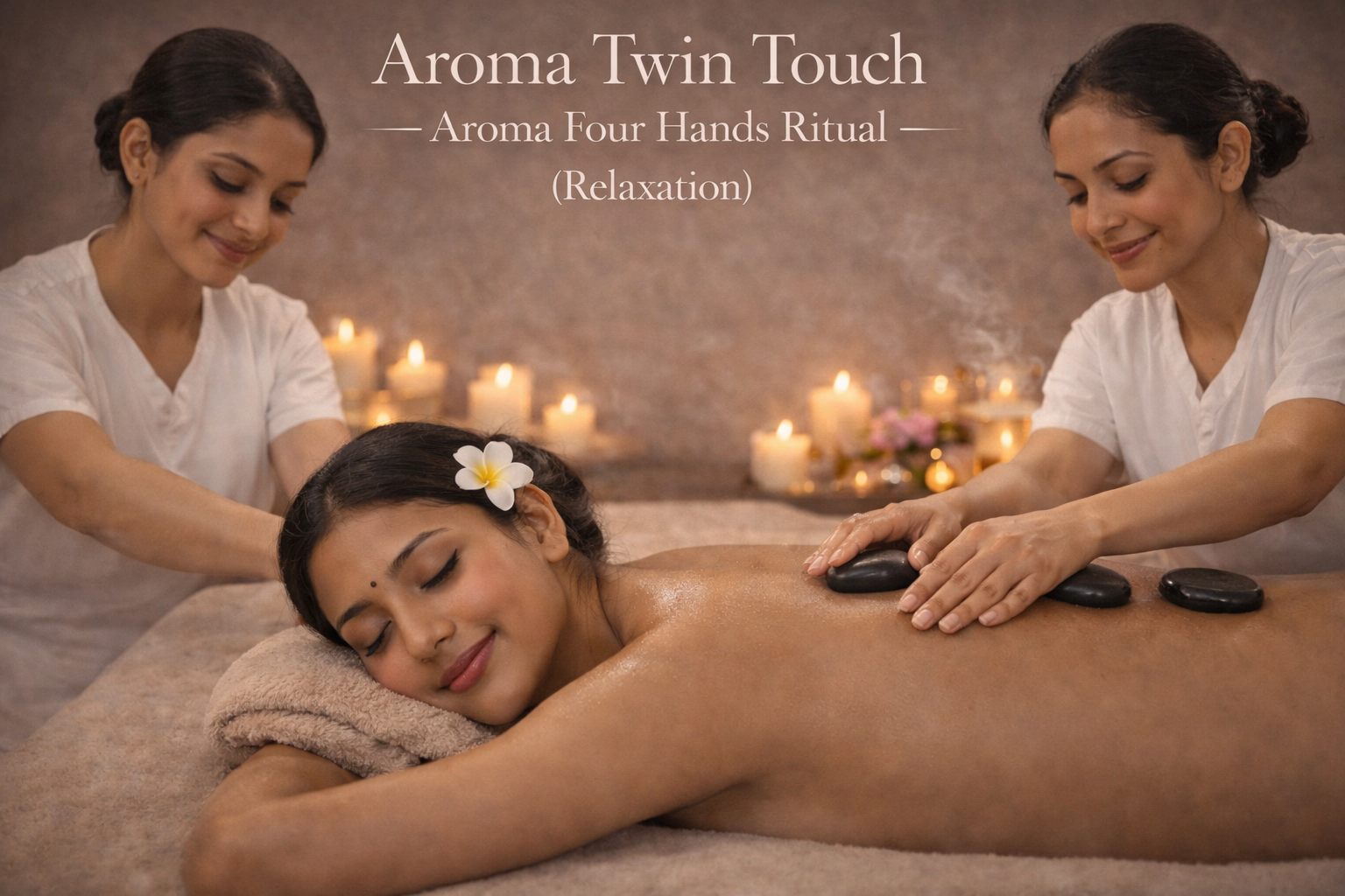 Twin Touch – Aroma Four Hands Ritual (Relaxation)