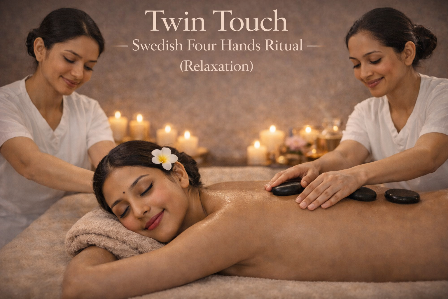 Twin Touch – Swedish Four Hands Ritual (Relaxation)