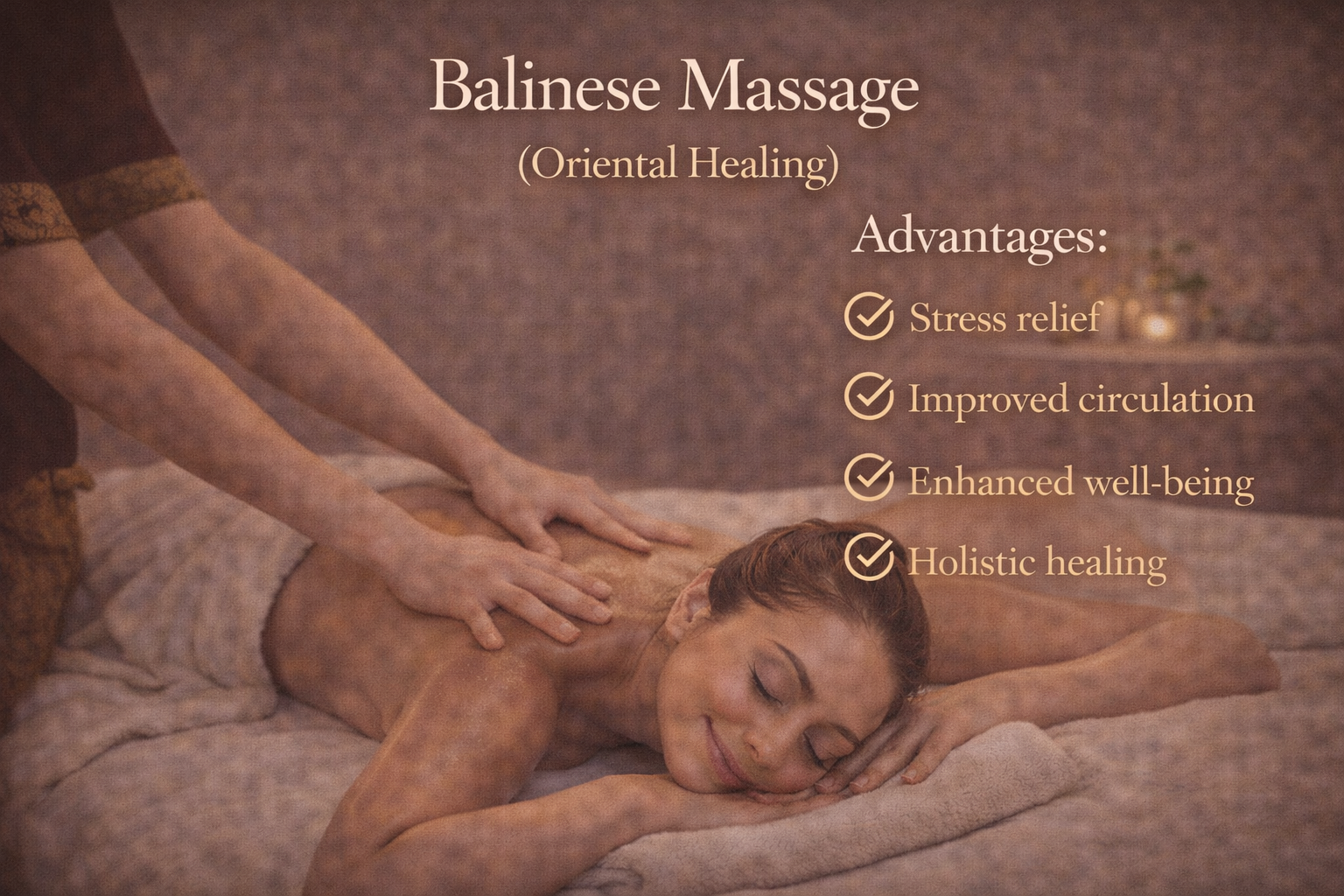 Balinese Massage (Oriental Healing)